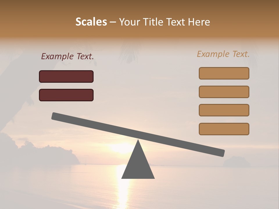 Sunrays Light Sun PowerPoint Template