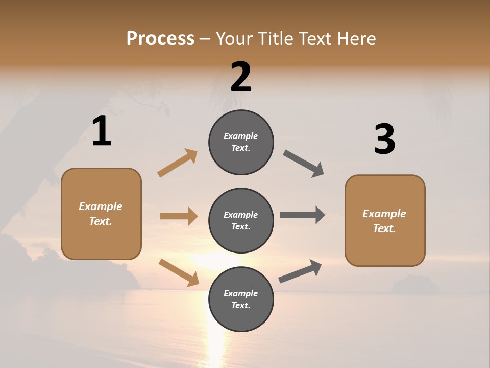Sunrays Light Sun PowerPoint Template