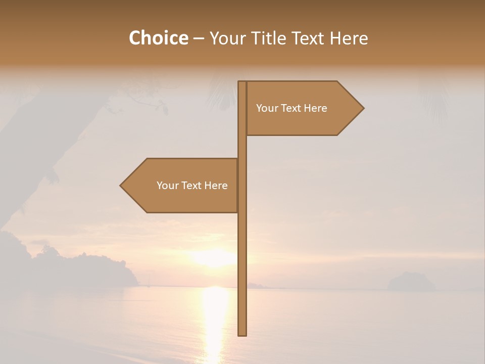 Sunrays Light Sun PowerPoint Template