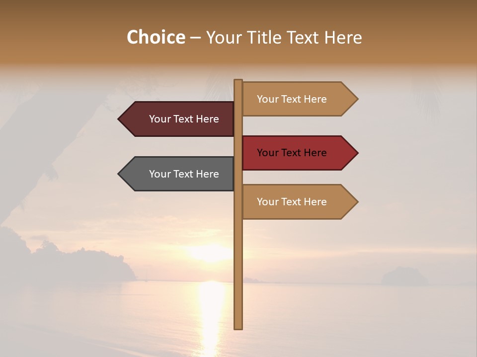 Sunrays Light Sun PowerPoint Template