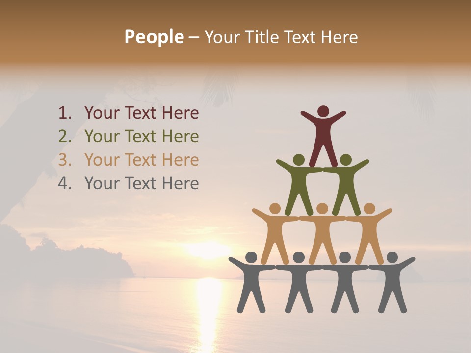 Sunrays Light Sun PowerPoint Template