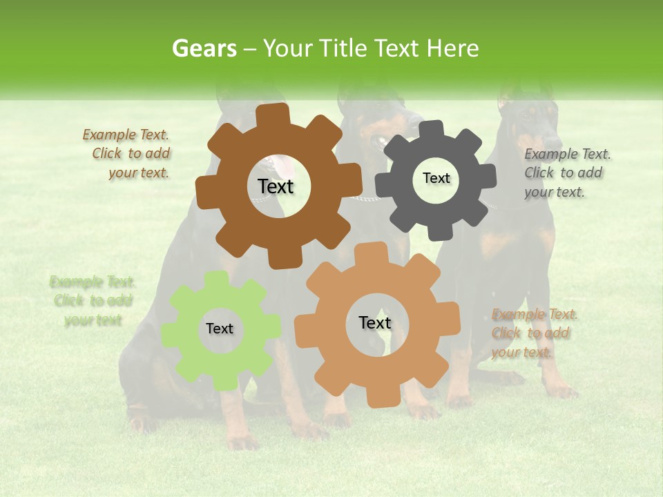 Malicious Grass Sit PowerPoint Template
