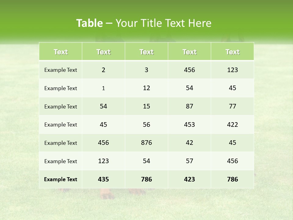 Malicious Grass Sit PowerPoint Template