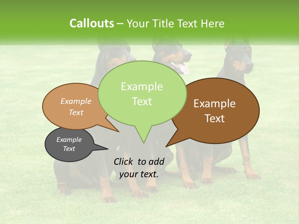 Malicious Grass Sit PowerPoint Template