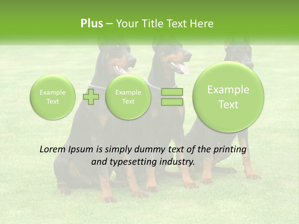 Malicious Grass Sit PowerPoint Template