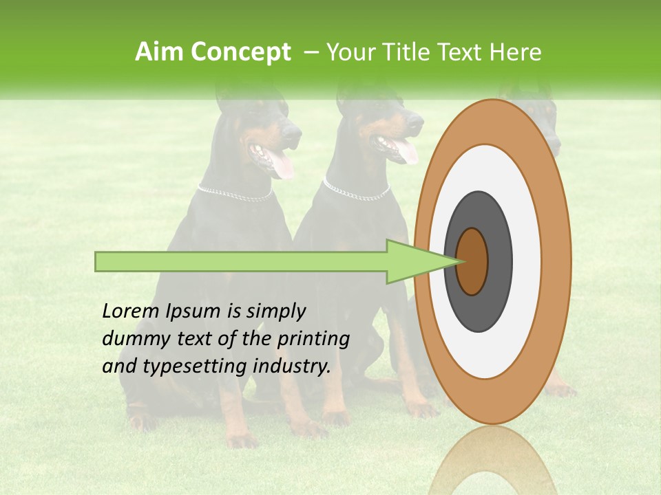 Malicious Grass Sit PowerPoint Template