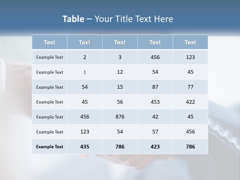 Two People Shaking Hands Over A Piece Of Paper PowerPoint Template