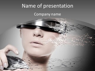 Nano Beautiful Cyber PowerPoint Template