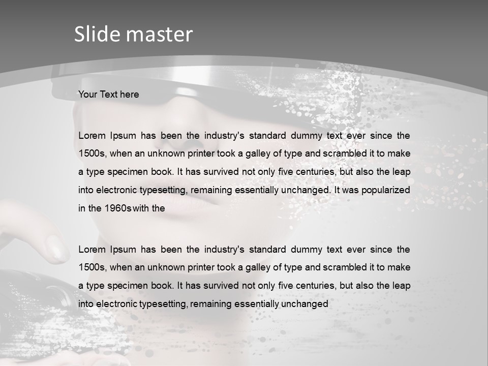 Nano Beautiful Cyber PowerPoint Template