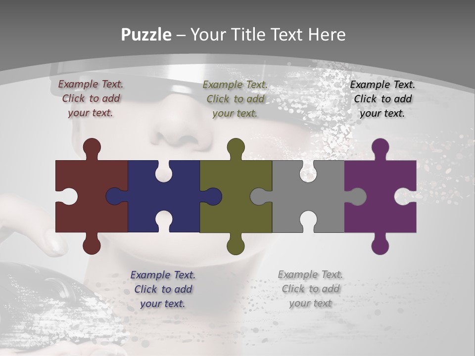 Nano Beautiful Cyber PowerPoint Template