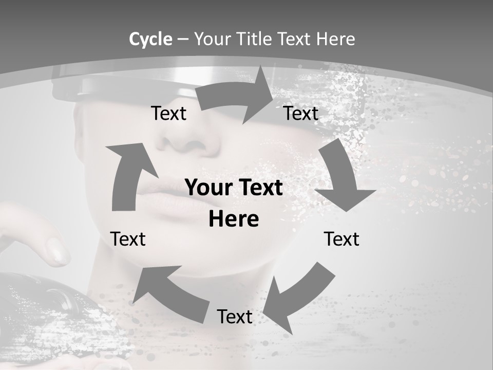 Nano Beautiful Cyber PowerPoint Template