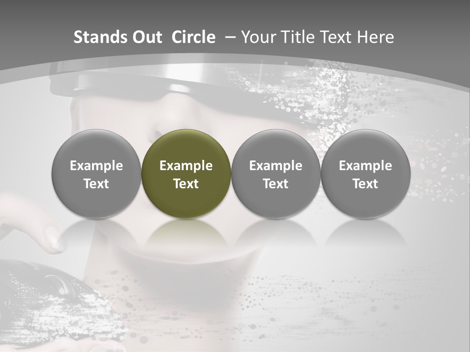 Nano Beautiful Cyber PowerPoint Template