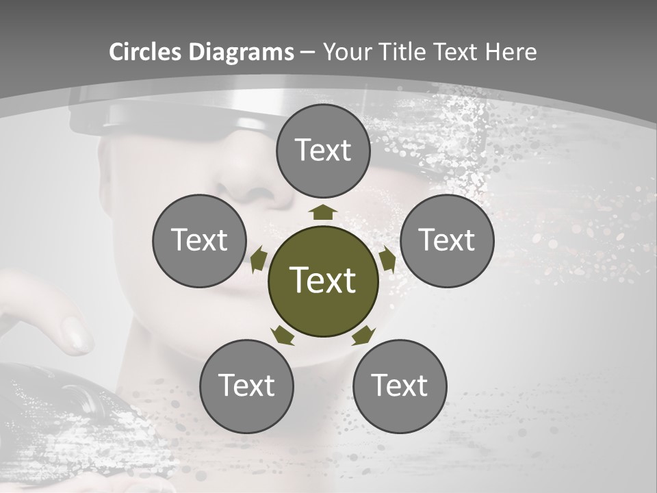 Nano Beautiful Cyber PowerPoint Template