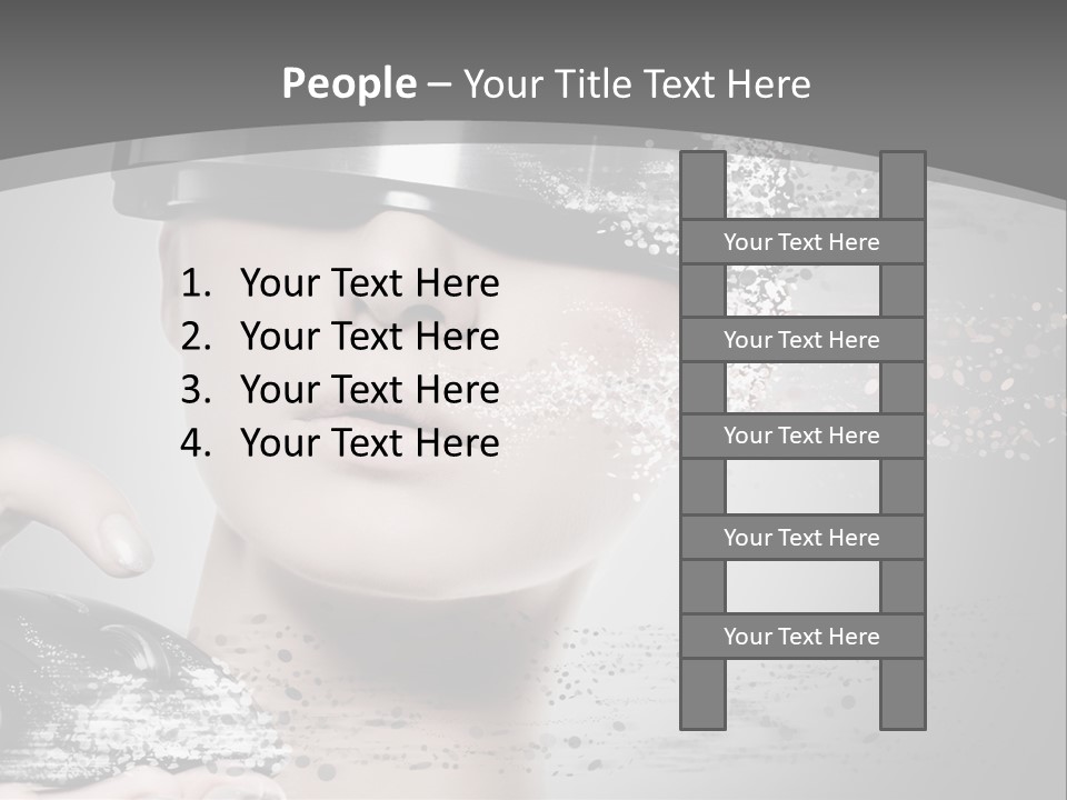Nano Beautiful Cyber PowerPoint Template