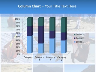 Beach Boat Plane PowerPoint Template