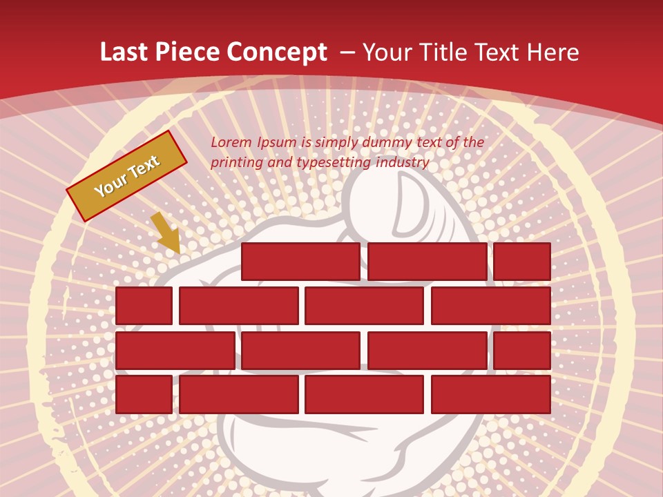 Discriminate Symbol Protest PowerPoint Template