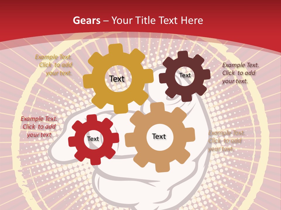Discriminate Symbol Protest PowerPoint Template