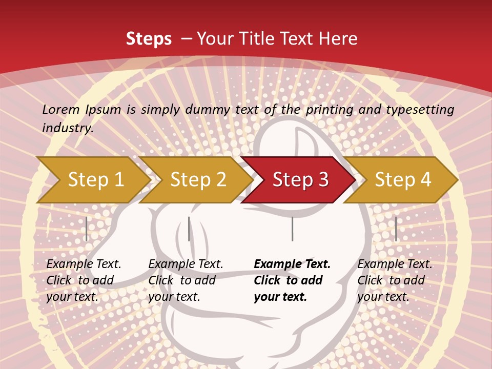 Discriminate Symbol Protest PowerPoint Template