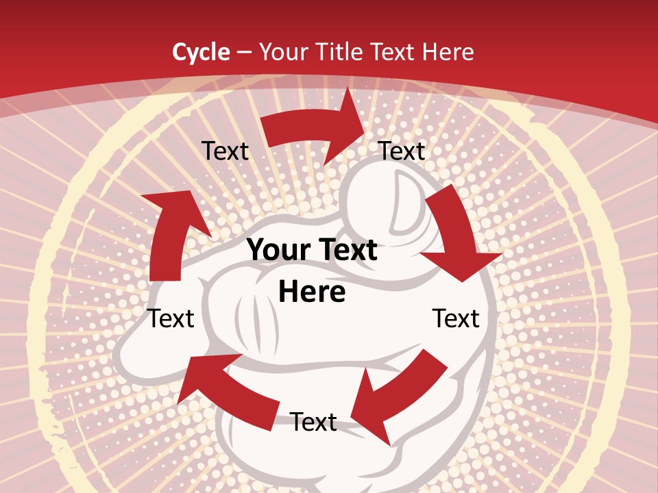 Discriminate Symbol Protest PowerPoint Template