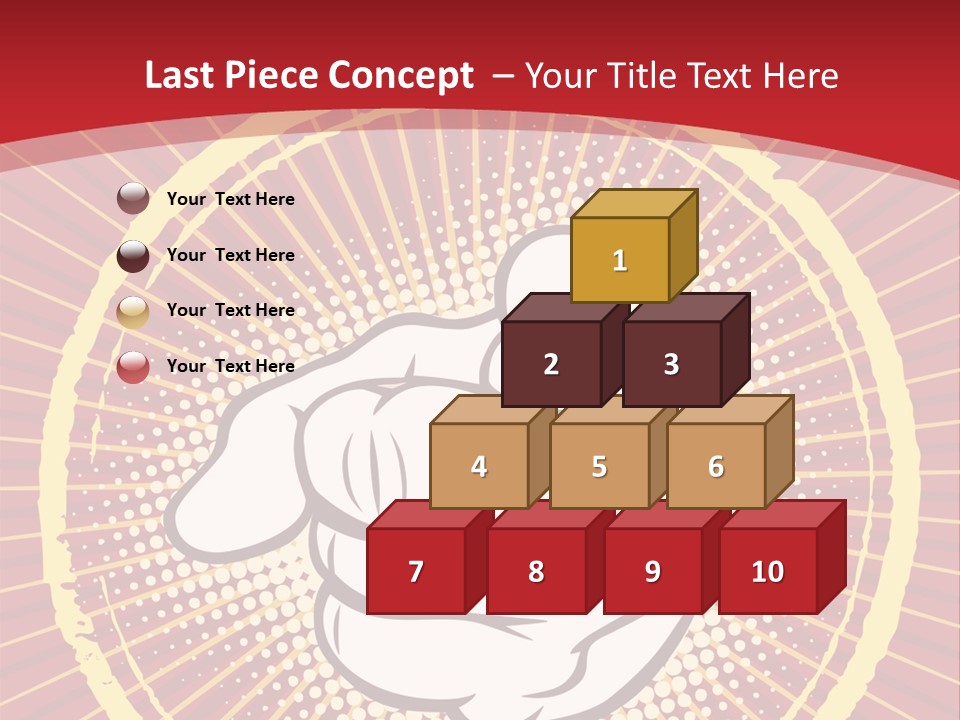 Discriminate Symbol Protest PowerPoint Template