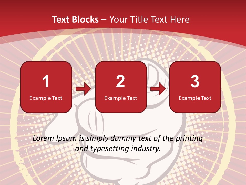 Discriminate Symbol Protest PowerPoint Template