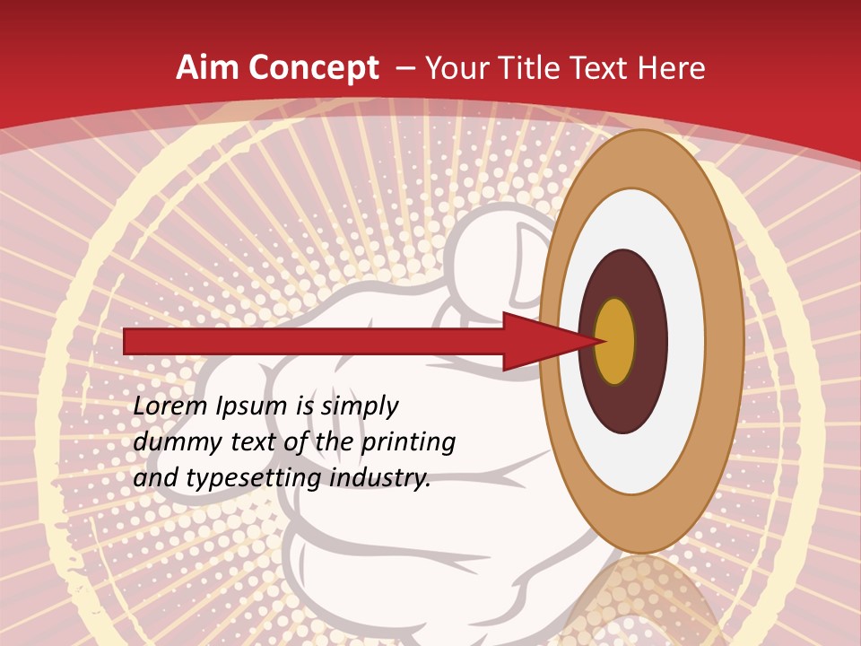 Discriminate Symbol Protest PowerPoint Template