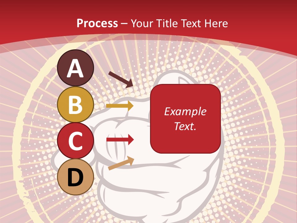Discriminate Symbol Protest PowerPoint Template