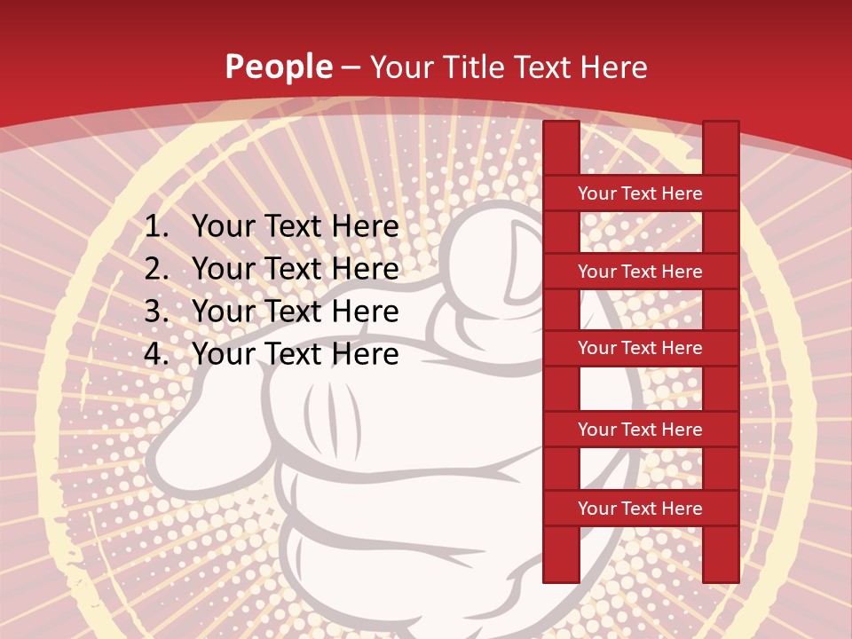 Discriminate Symbol Protest PowerPoint Template