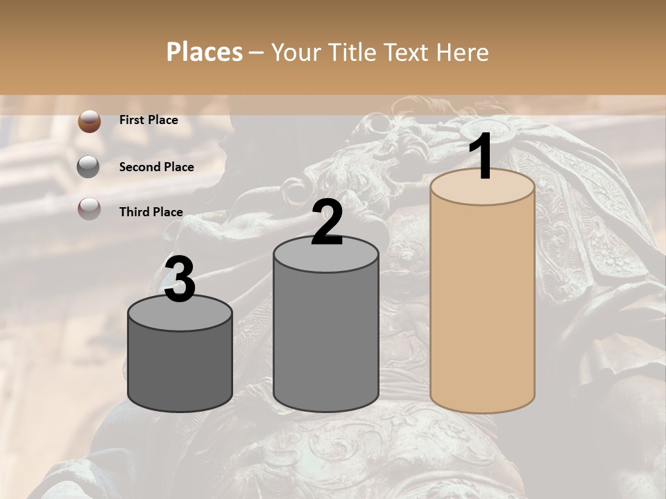 Historic Sculpture Landmarks PowerPoint Template
