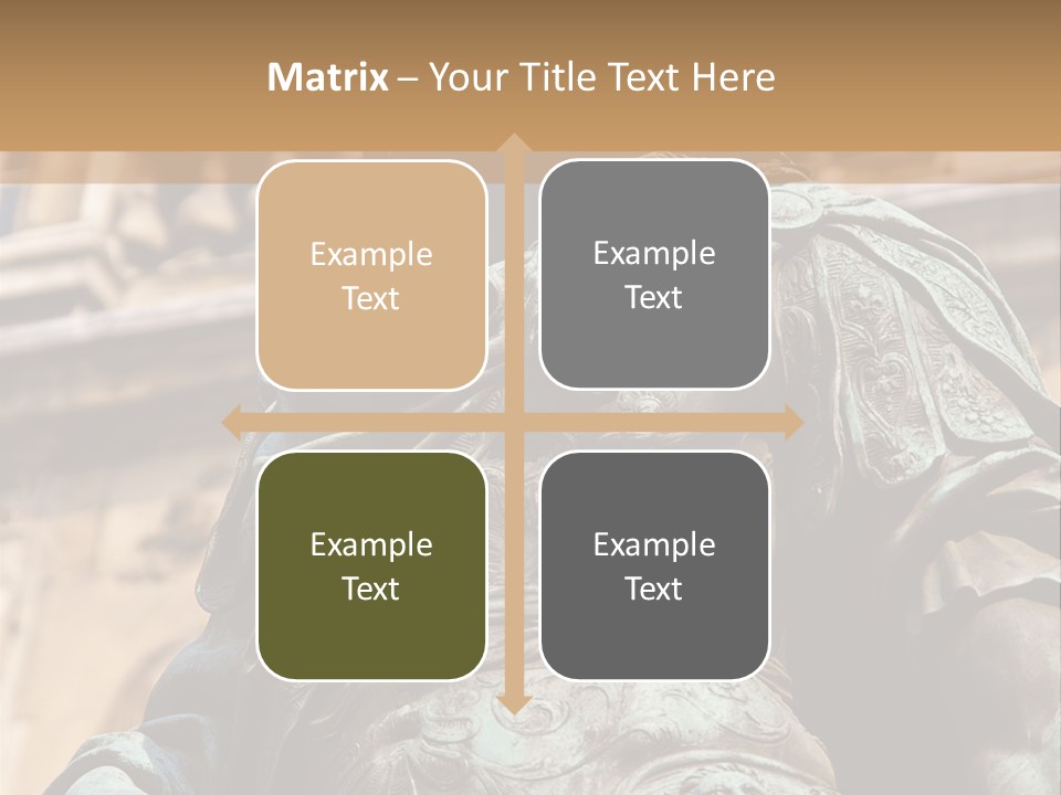 Historic Sculpture Landmarks PowerPoint Template