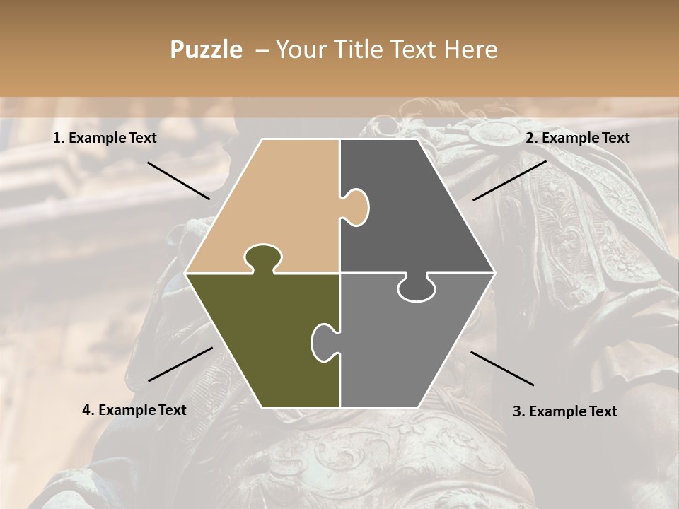 Historic Sculpture Landmarks PowerPoint Template