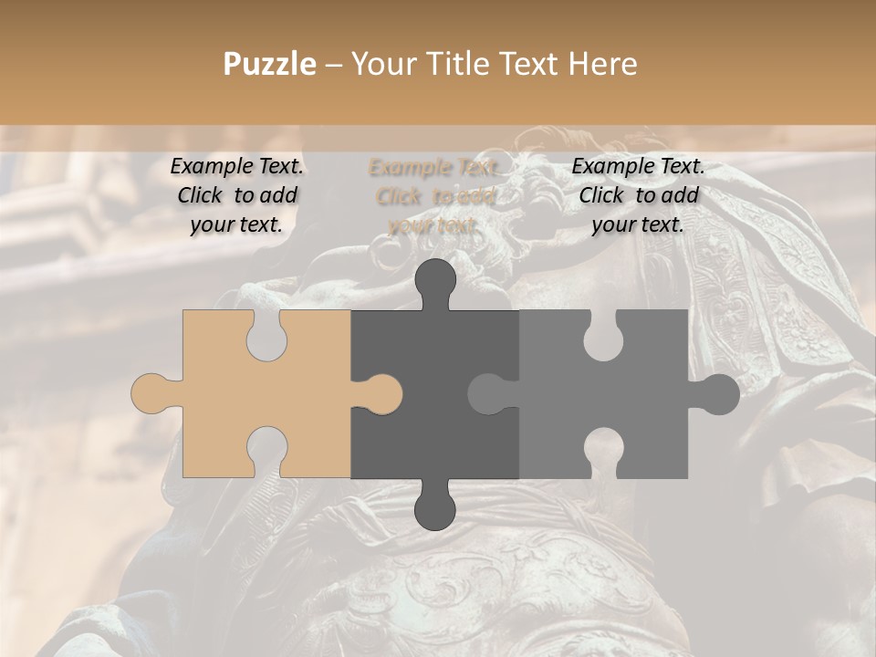 Historic Sculpture Landmarks PowerPoint Template