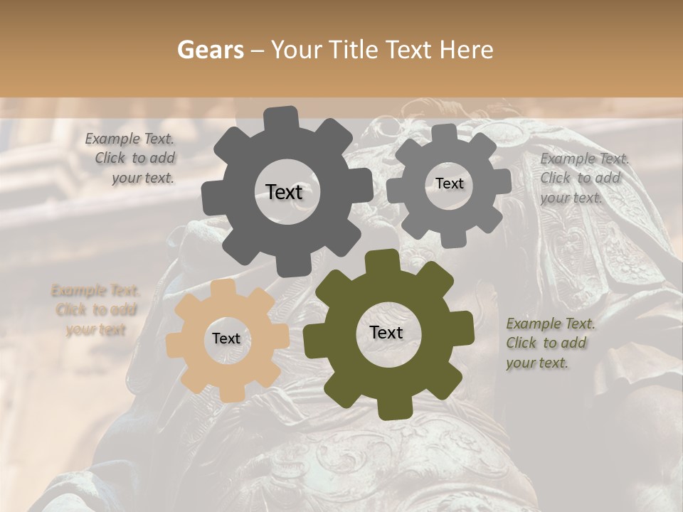 Historic Sculpture Landmarks PowerPoint Template