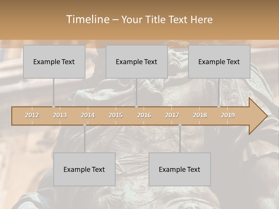Historic Sculpture Landmarks PowerPoint Template