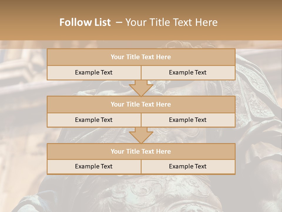 Historic Sculpture Landmarks PowerPoint Template