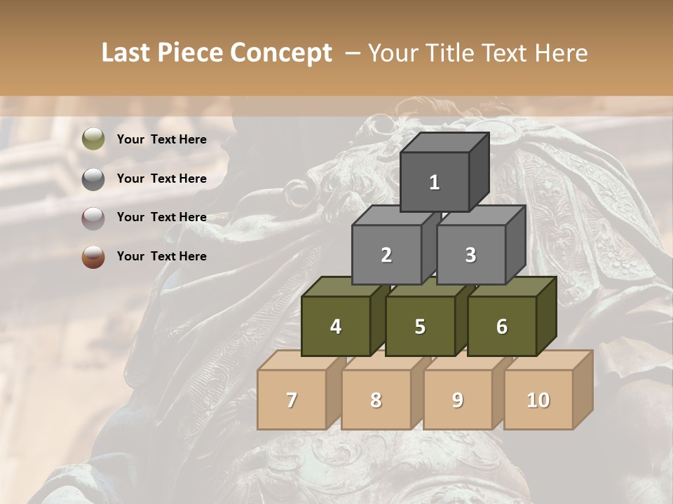 Historic Sculpture Landmarks PowerPoint Template