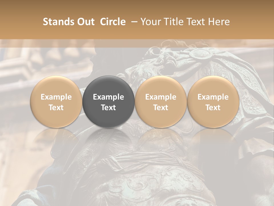 Historic Sculpture Landmarks PowerPoint Template