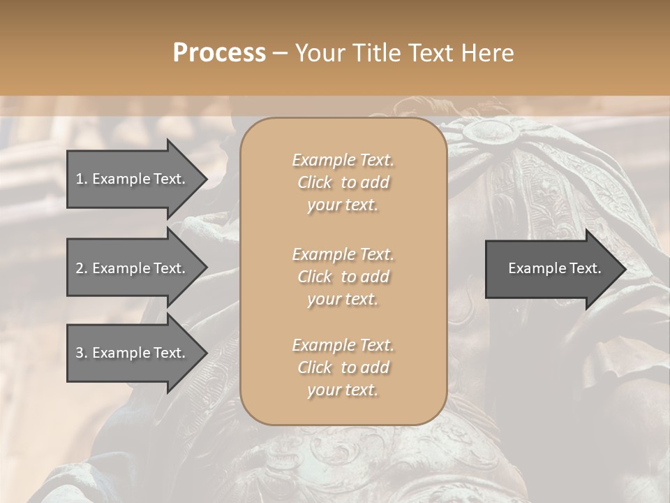 Historic Sculpture Landmarks PowerPoint Template