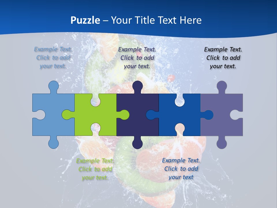 Flowing Creative Art PowerPoint Template