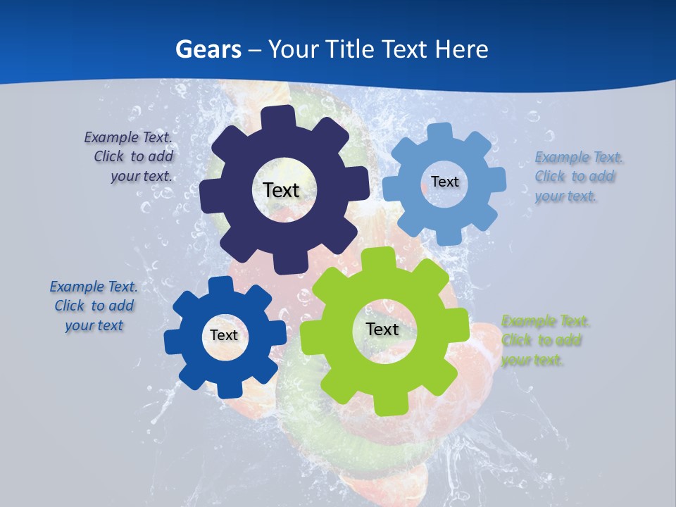 Flowing Creative Art PowerPoint Template