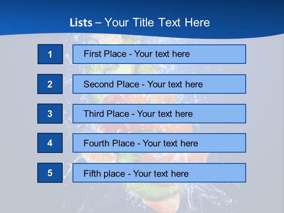 Flowing Creative Art PowerPoint Template
