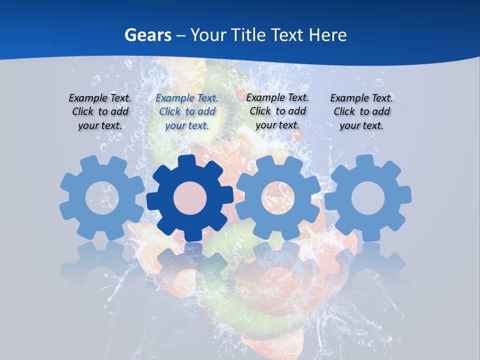 Flowing Creative Art PowerPoint Template