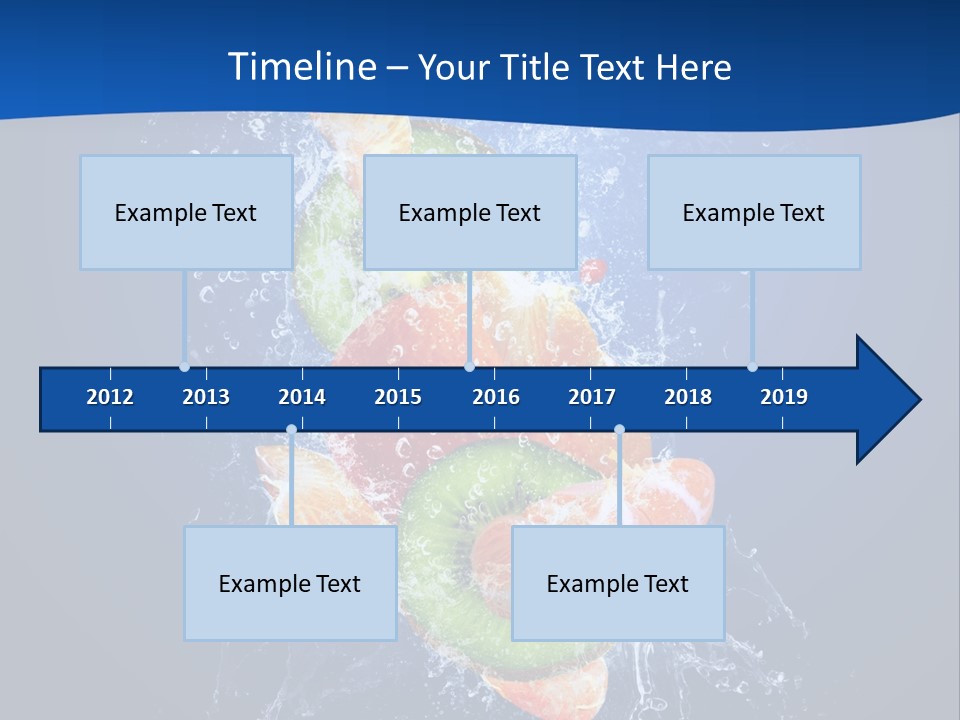 Flowing Creative Art PowerPoint Template