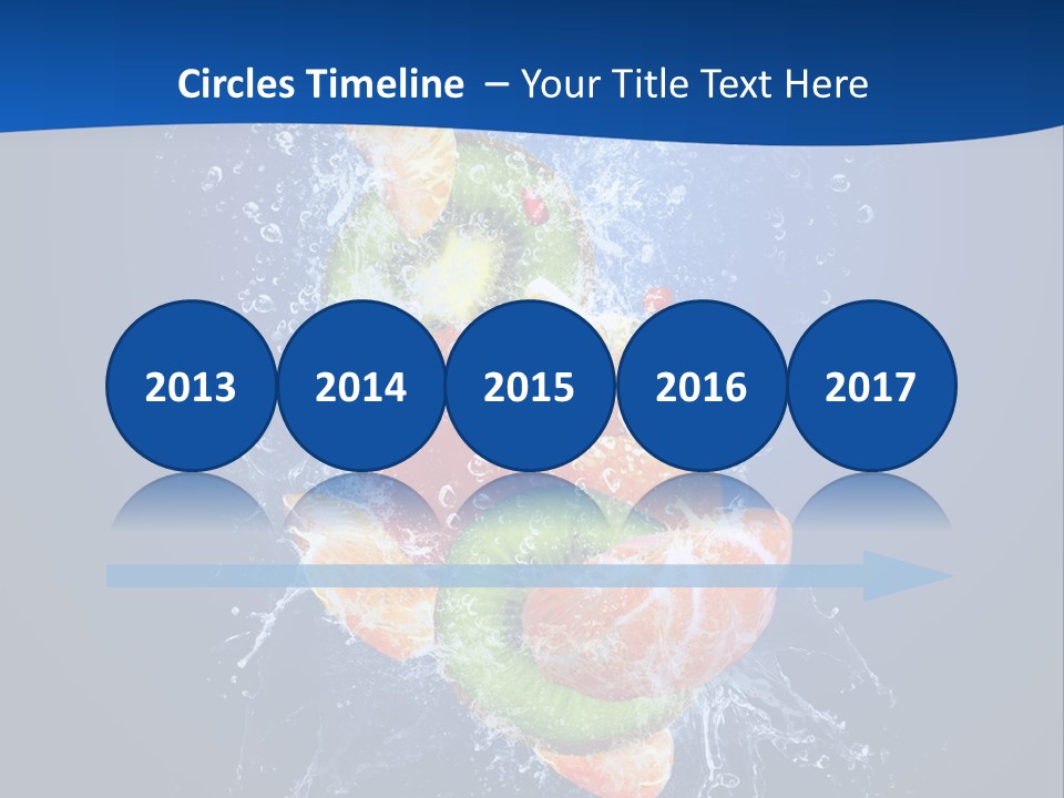 Flowing Creative Art PowerPoint Template