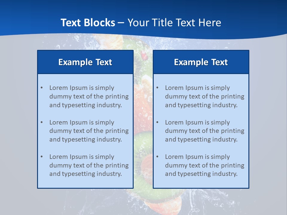 Flowing Creative Art PowerPoint Template