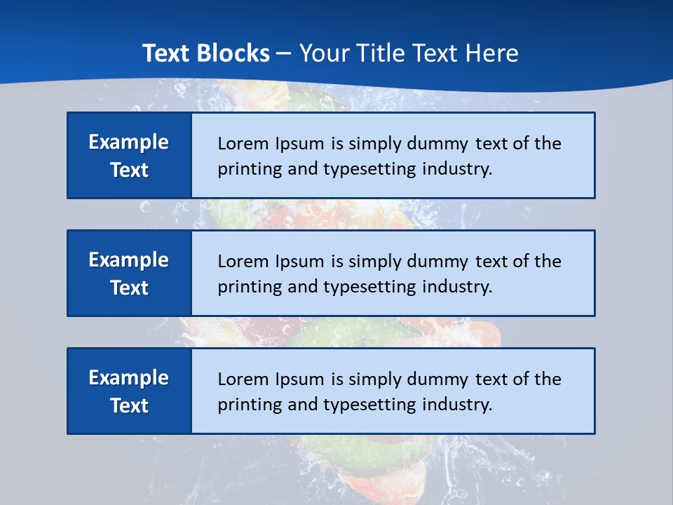 Flowing Creative Art PowerPoint Template