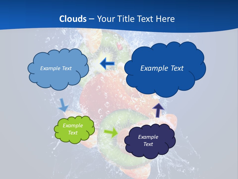 Flowing Creative Art PowerPoint Template