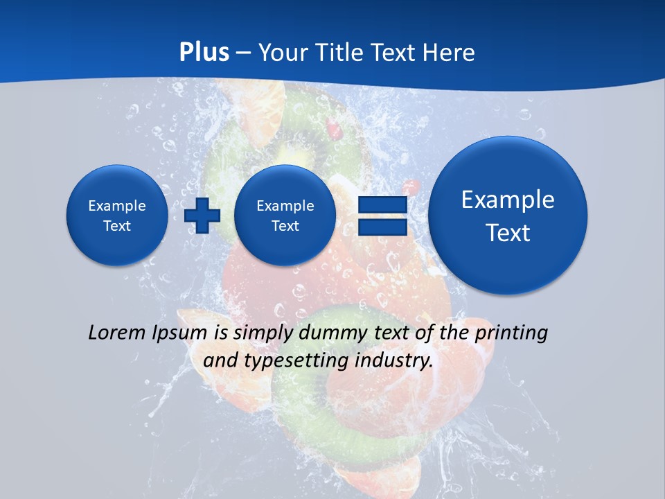 Flowing Creative Art PowerPoint Template