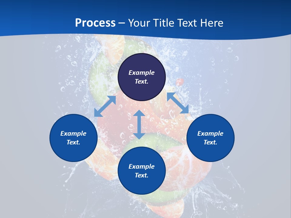 Flowing Creative Art PowerPoint Template
