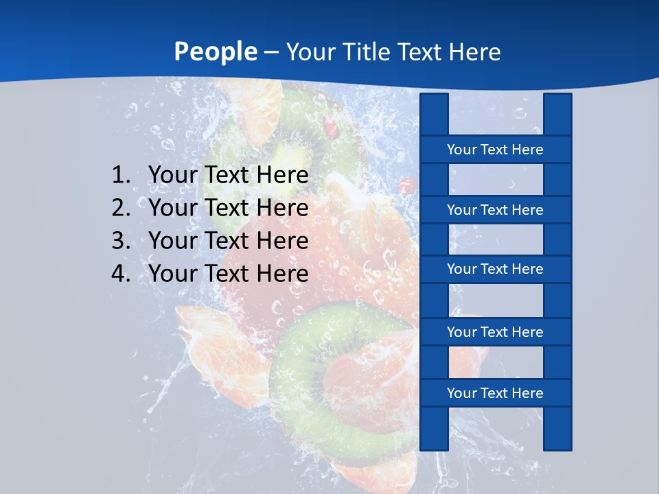 Flowing Creative Art PowerPoint Template